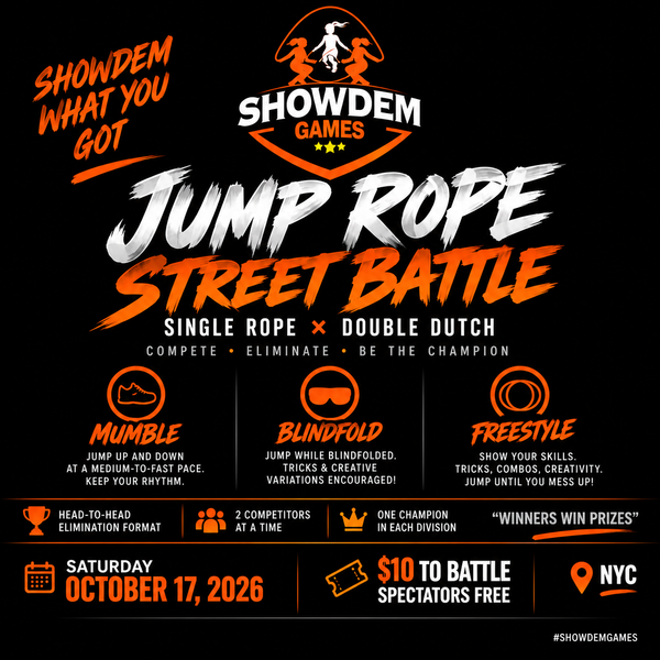 JUMP ROPE STREET BATTLE SINGLE ROPE × DOUBLE DUTCH - COMPETITOR