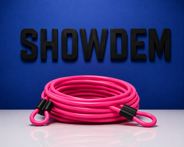Signature Showdem 16 ft Pink Double Dutch Rope